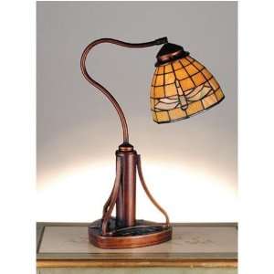  19H Dragonfly Desk Lamp