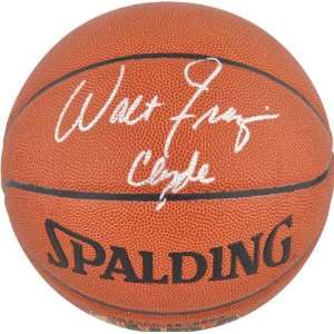  Walt Frazier Autographed Basketball  Details New York 