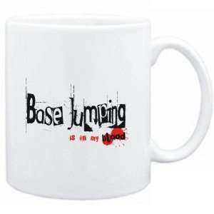  Mug White  Base Jumping IS IN MY BLOOD  Sports Sports 