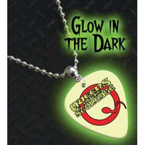 Queens Of The Stoneage Glow In The Dark Premium Guitar Pick Necklace 