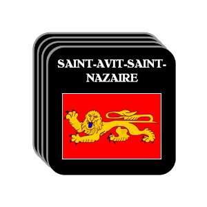 Aquitaine   SAINT AVIT SAINT NAZAIRE Set of 4 Mini Mousepad Coasters