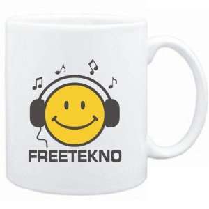  Mug White  Freetekno   Smiley Music