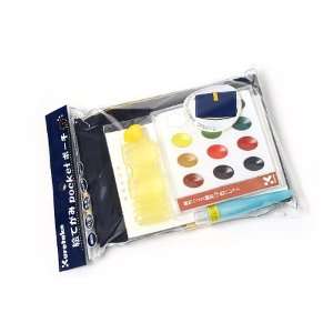  Kuretake Watercolor Brush Pen   Pocket Set Office 