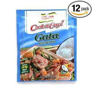 Knorr Cook It Easy Gata Mix (Pack of 12)  Grocery 