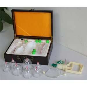  Acupressure Cupping Set, 18 CUPS, with Wooden box Health 