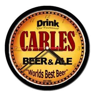  CARLES beer and ale cerveza wall clock 