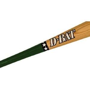  D Bat Pro Stock J33 Half Dip Baseball Bats GREEN 34 