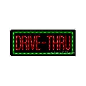  Drive Thru Outdoor LED Sign 13 x 32