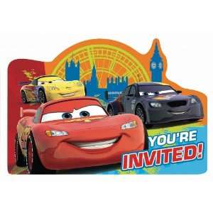  Disney Cars Invitations 8ct [Toy] [Toy] Toys & Games