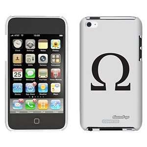  Greek Letter Omega on iPod Touch 4 Gumdrop Air Shell Case 