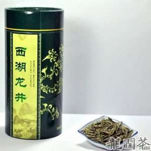 Yunnan Longrun Loose Green Tea Jar   West Lake Long Jing 80g  