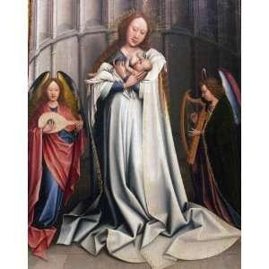 Hand Made Oil Reproduction   Robert Campin (Master of Flemalle)   24 x 