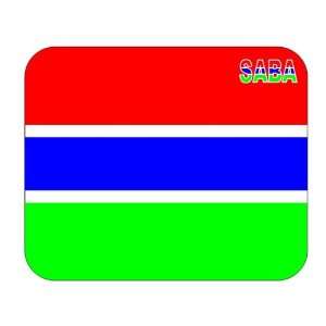  Gambia, Saba Mouse Pad 