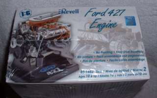 SEALED REVELL FORD 427 ENGINE 1/6 SCALE MODEL KIT   LAST ONE IN STOCK 