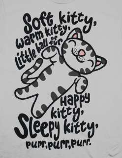 The Big Bang Theory Soft Kitty Penny Funny TV Show Adult T Shirt Tee 