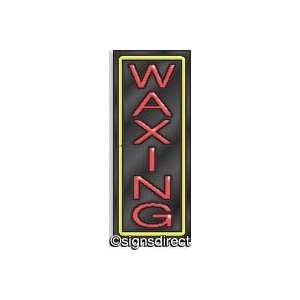  Waxing Neon Sign (vertical)  337 