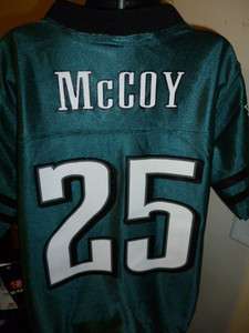 NFL Team Apparel Philadelphia Eagles Lesean McCoy Youth Jade Jersey 