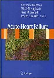 Acute Heart Failure, (1846287812), Alexandre Mebazaa, Textbooks 