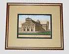 DUOMO DI PISA ANTIQUE HAND COLORED ETCHING BY R.GRASSI