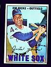 1967 Jim Hicks Chicago White Sox Topps #532 NM MT HI NUMBER  