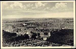 denmark, AALBORG ÅLBORG, Panorama (1950s)  