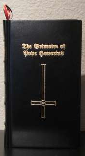   of Pope Honorius Leather DX Trident Books Occult Magick Grimoire OP