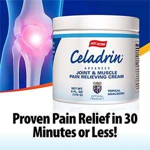 Celadrin Advanced Joint & Muscle Pain Relieving Cream  