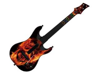 New For PS2 PS3 Guitar Hero 5 Sticker/Skin Hot pyro  