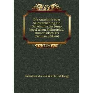    kri (German Edition) Karl Alexander von Reichlin Meldegg Books