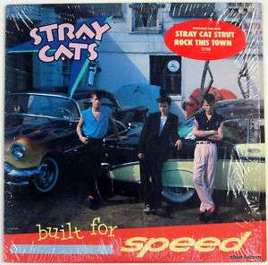 STRAY CATS Built For Speed 1982 Rockabilly LP EMI *NM   