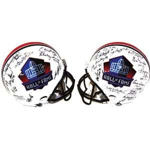  Hall of Fame Autographed / Signed Hall of Fame Helmet (25 