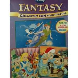 com Disneys Alice in Wonderland Gigantic Fun Book To Color (3 books 