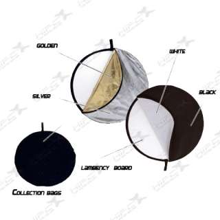 New 32 5 IN 1 Collapsible photo Reflector disc 80CM  