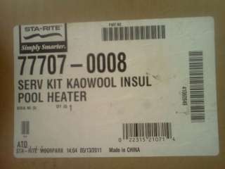 Sta Rite Insulation Kit   77707 0008  