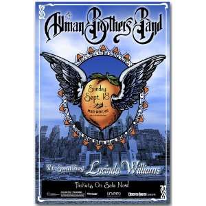  Allman Brothers Poster   Concert Flyer