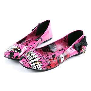 Iron Fist Shoes   Gold Digger Zombie Stomper Flats  