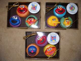 Chocolate Oreo Sesame Street Elmo Cookie Zoe Big Bird Oscar Lollipops 