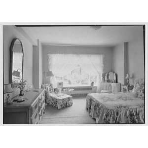   Apartments, Forest Hills, Long Island. Mrs. Nazzaros bedroom 1943