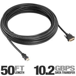  Ultra U12 40610 HDMI Male to DVI Male Cable Electronics