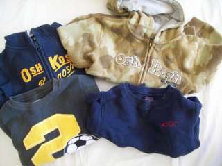 EUC LOT Boys CLOTHES 24 Months 2 yrs BABY GAP Osh Kosh etc Hoodies 