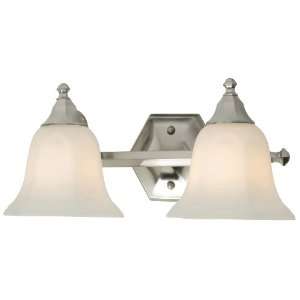 World Imports Lighting 4382 02 Hallsburg 2 Light Bath Light with Glass 