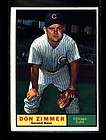 1961 TOPPS #493 DON ZIMMER CUBS EXMT 0001117