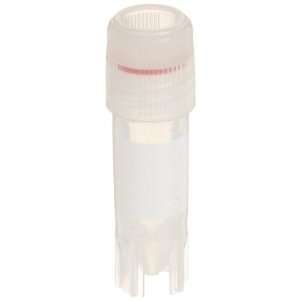 Chemglass CLS 4758 001 Polypropylene 1.2mL Sterile Self Standing Cryo 