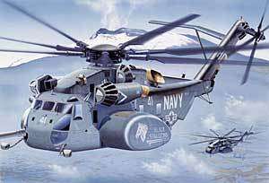   MODELS MH 53E SEA DRAGON HELICOPTER 1/72 SCALE PLASTIC MODEL IT1065