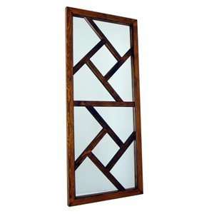  Wayborn Furniture 4813 Windmill Decorative Mirror, Brown 