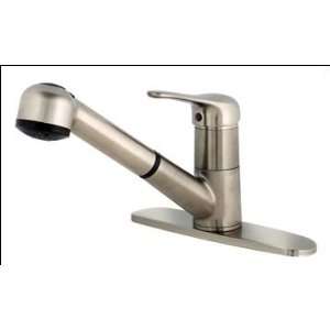 Hamat Faucets 6 4861 Elleyce Pull Out Kitchen Faucet Polished Chrome
