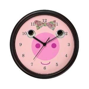  Such A Pretty Pig Pigs Wall Clock by 