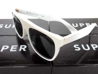 RetroSuperFuture SUPER FLAT TOP SUNGLASSES WHITE NEW  