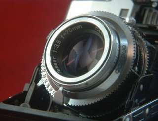 Zeiss Ikon Super Ikonta IV f3.5 TESSAR CLA d of course & modified 