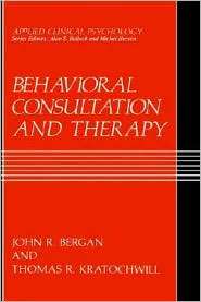   And Therapy, (0306433451), John R. Bergan, Textbooks   